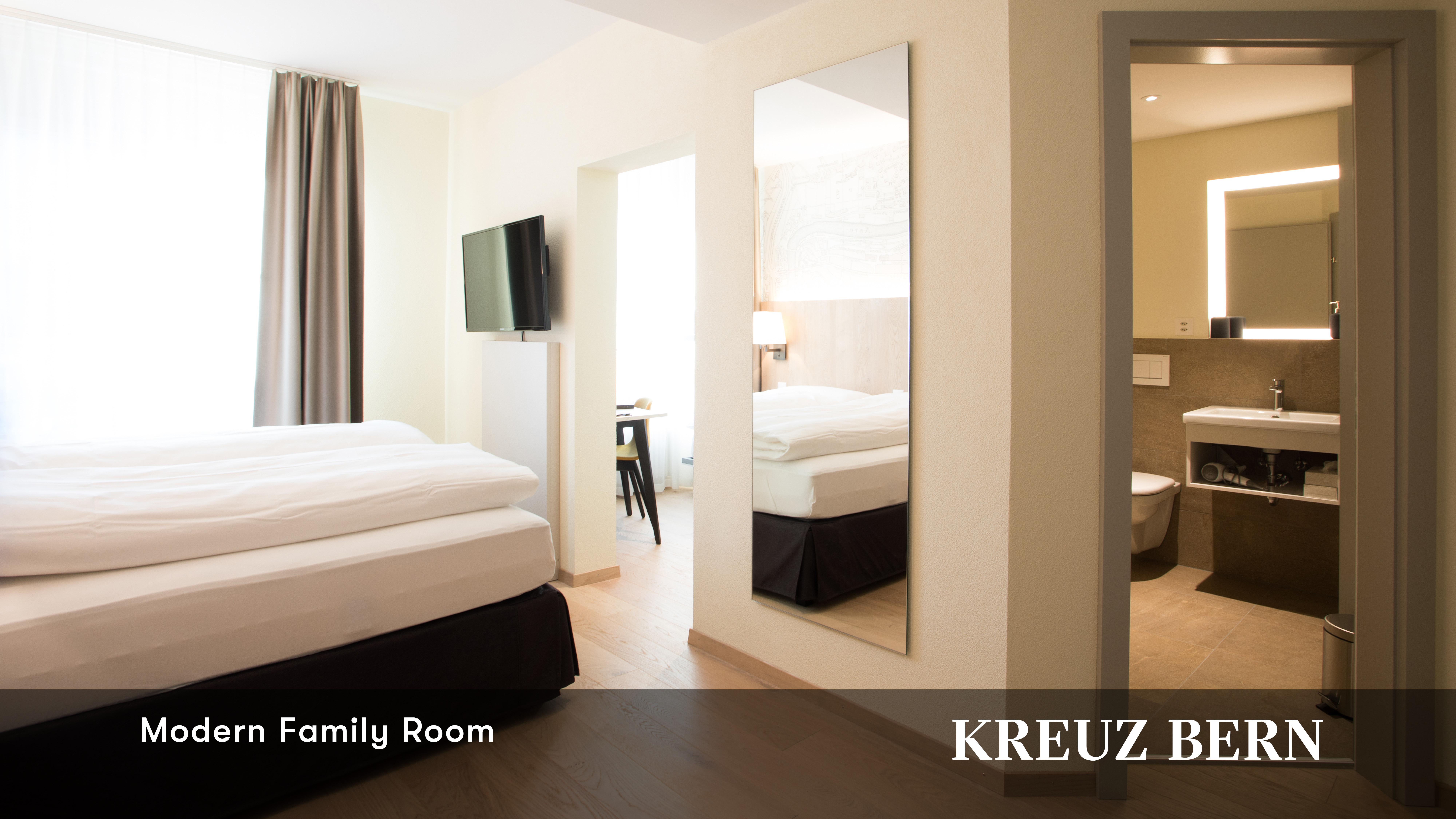 Kreuz Bern Modern City Hotel Bagian luar foto